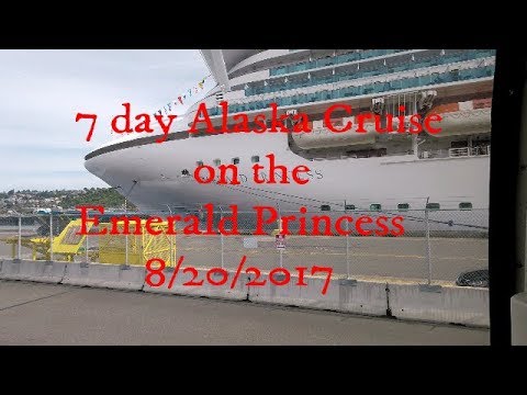 7 day Alaska Cruise on the Emerald Princess; samsung S8, Gopro Sessions, Zhiyun Smooth Q