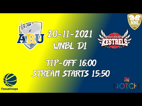 WNBL CUP LIVE: Anglia Ruskin University  vs Team Solent Kestrels | 20-11-2021 | 16:00 Tip-Off