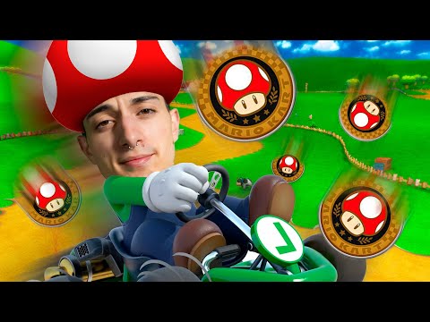 🍄EL CAMPEÓN DE LA COPA CHAPIÑÓN🍄| 🏁MARIO KART RETO IMPOSIBLE (2/8)🏁
