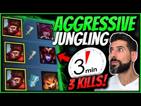 i played Wukong like SKT T1 ONER and WON EASY!! | CLIMB with AGGRESSIVE WUKONG JUNGLE!