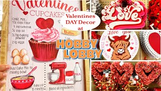 ❤️HOBBY LOBBY VALENTINE'S DAY DECOR 2025! WALKTHROUGH WITH ME!❤️
