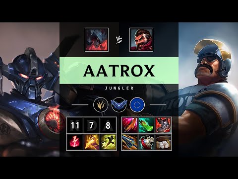 Aatrox Jungle vs Graves - EUW Diamond Patch 25.13