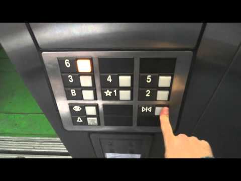 Otis Traction Scenic elevators @ Huntington Bank parking Garage Charleston WV