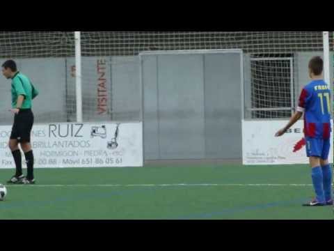 D.H.Cadete Jornada 9 - C.D.Oliver 3 - E.F.B.Calatayud 0 - Gol de Fabio