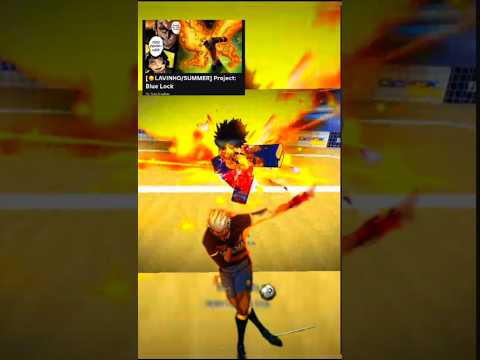 Lavinho in Project Bluelock is INSANE 🇧🇷🔥 #roblox #bluelockrivals #lavinho #shorts