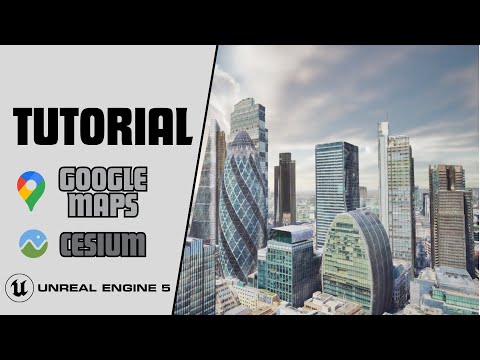 UE5 - TUTORIAL Google Maps & Cesium [FREE PLUGIN]