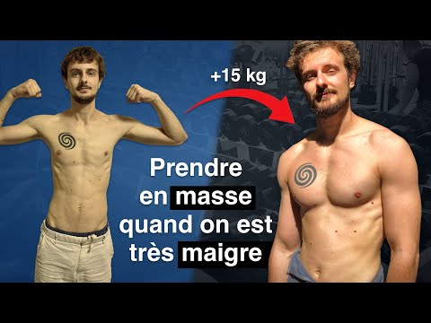+8 KG de MUSCLE en 77 JOURS: comment grossir quand on est maigre