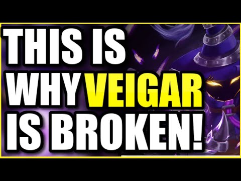 ($1,500 GAME!) HOW TO ABSOLUTELY CARRY WITH VEIGAR SUPPORT!  THE MOST 1v9 VEIGAR GAME OF ALL TIME!