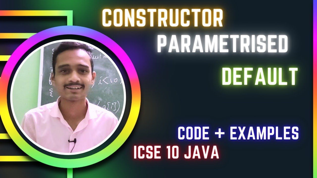 constructors in java | default constructor | computer application | java class 10 | @padhaikrlo