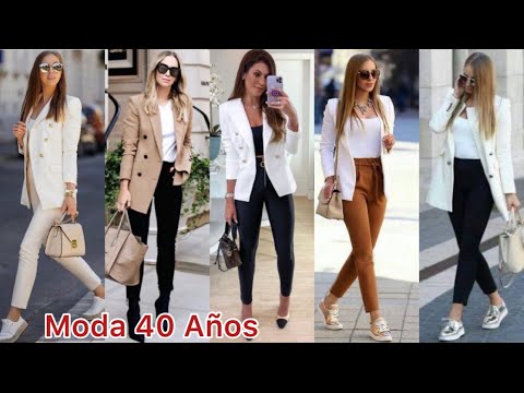MODA PARA MUJER 30,40 AÑOS OUTFITS OTOÑO INVIERNO 2022 🍂TENDENCIAS ROPA DE MODA OTOÑO INVIERNO
