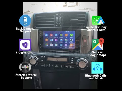 PREMIUM CARPLAY TOYOTA LAND CRUISER ANDROID AUTO S - Image 2