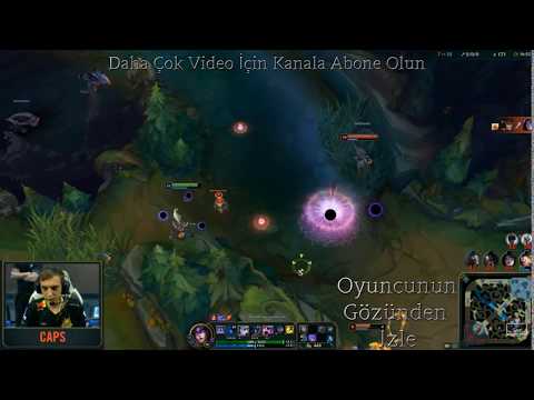 G2 Caps Syndra Oynanış - Cloud9 VS G2 WORLDS 2019 - G2 Caps POV Syndra Gameplay