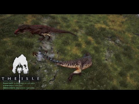 The Isle Gameplay #4 - How to kill a Rex | Giga vs Rex (1v1)