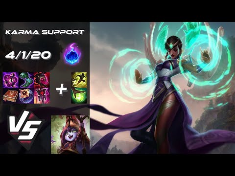 SUPPORT Karma vs Lulu - NA Challenger Patch 25.S1.4