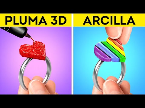 Bolígrafo 3D VS. Arcilla Polimérica || Fantásticas Ideas DE Bricolaje QUE Necesitas VER