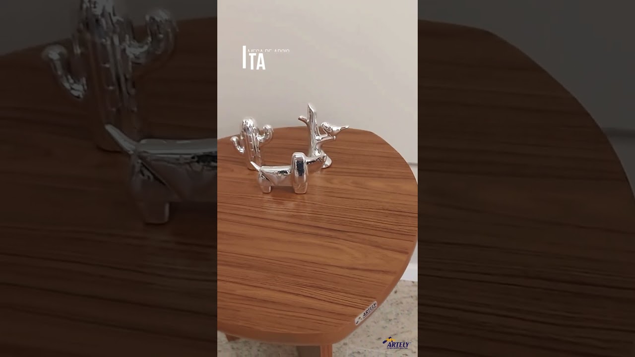 Thumbnail do vídeo - Mesa de Apoio Delta - Cedro