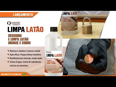 Quimatic Limpa Latão