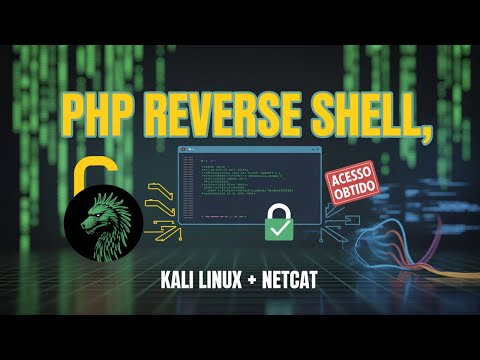 Como Criar Web Shell PHP com Netcat Reverse Shell | Tutorial Kali Linux Completo