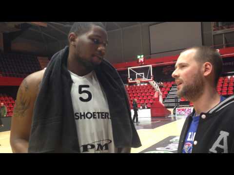 SPM Shoeters Reggie Johnson interview after 107-108 loss to Avtodor