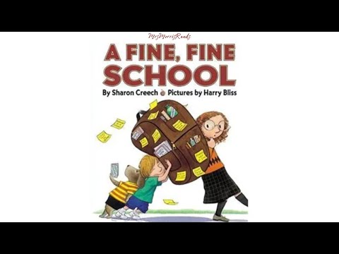 A FINE, FINE SCHOOL Journeys AR Read Aloud Third Grade Lesson 1