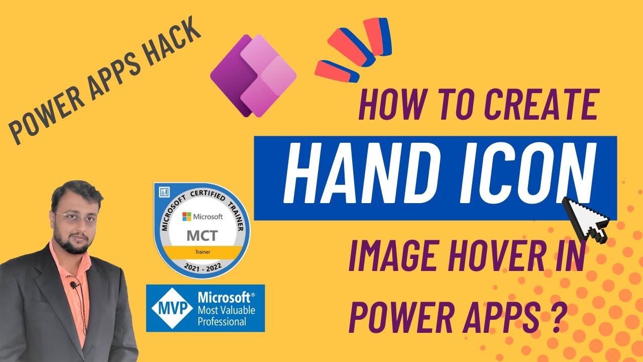 Power Apps Guide: Create Hand Cursor on Image Hover