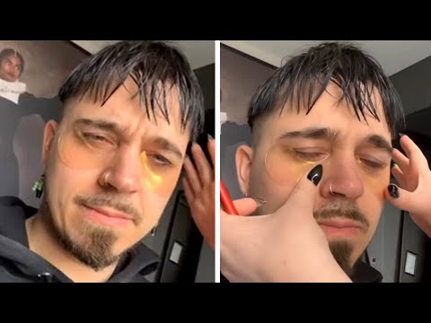 KÄÄRIJÄ gets beautified for his day ahead (4 May 2023) in FINNISH