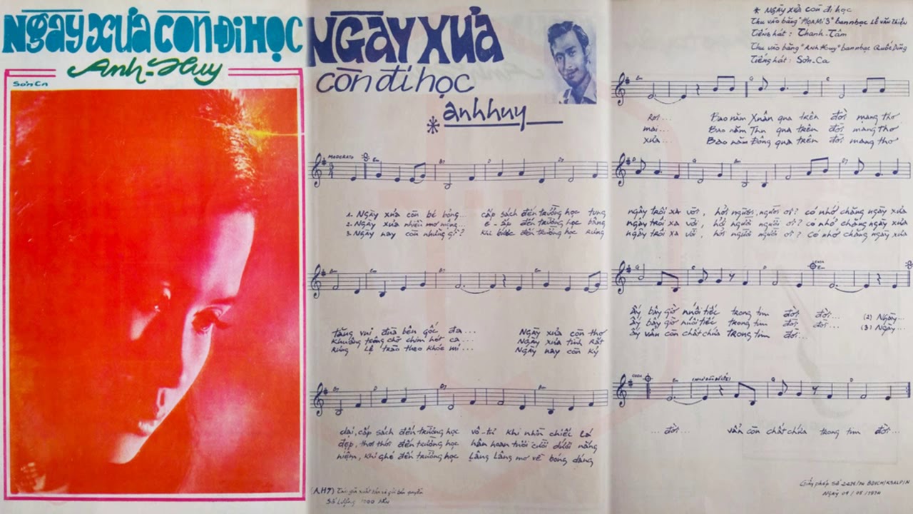 Tờ Nhạc Xưa Trước 1975