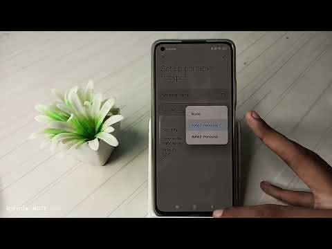 how to find and enable hotspot setting, in redmi Xiaomi 11 lite mobile