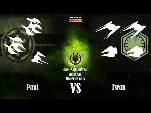 050-Squadron X-wing 2.5 Batrep - #176 Happy New Year - celebrating with a generic pilot challenge