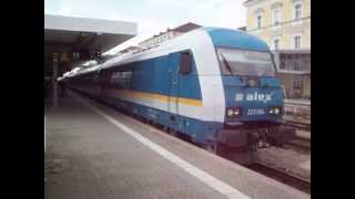 preview picture of video 'BR 223 064 (ALX), ALX München-Regensburg-Prag/Hof Teil 2 - Regensburg Hbf.'