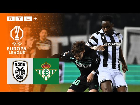 PAOK Thessaloniki vs. Betis Sevilla - Highlights | UEFA Europa League | RTL Sport