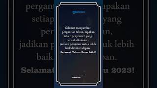 Ucapan Selamat Tahun Baru 2023, Cocok untuk Sambut Awal yang Baru
