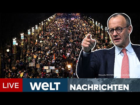 Video Thumbnail: CDU-PARTEITAG IN BERLIN: Merz will nach Wahlsieg Sofortprogramm - Proteste gegen Rechte | Livestream