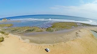 preview picture of video 'Playa La Tiñosa. Manabi. Ecuador. DJI Phantom. Crash'