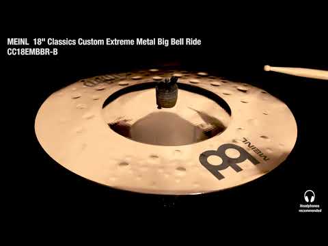 Meinl Classics Custom Extreme Metal Big Bell Ride 18" - Ride Cymbal image 7