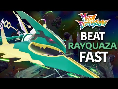 How to Defeat & Catch MEGA RAYQUAZA Fast & Easy in Legends Z-A