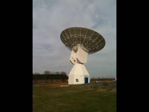 Galileo IOT L-band antenna at the ESA Redu ground station