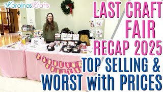 Craft Fair Paper Crafts Recap 2025, Top Craft Show Selling Items, Christmas Craft Fair Best Sellers