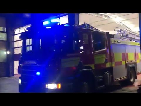 *TWO TONES* London Road Double Turnout - Nottinghamshire Fire And Rescue Service