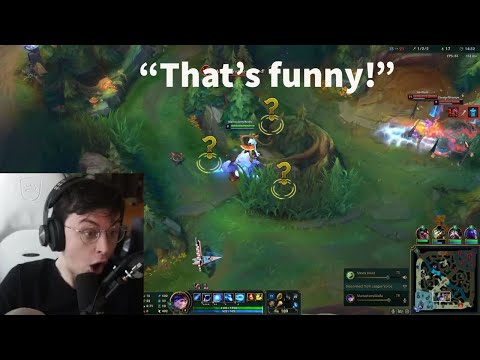 Caedrel Reacts To Nunu Running Through Walls?!?!