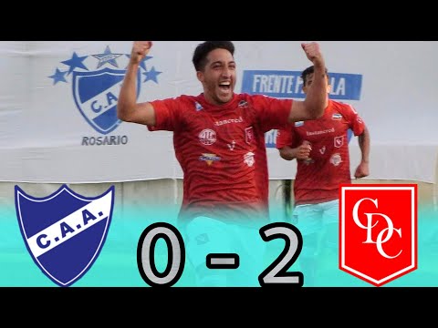 Primera D : ARGENTINO DE ROSARIO 0 - 2 CAMBACERES | (Los Goles)