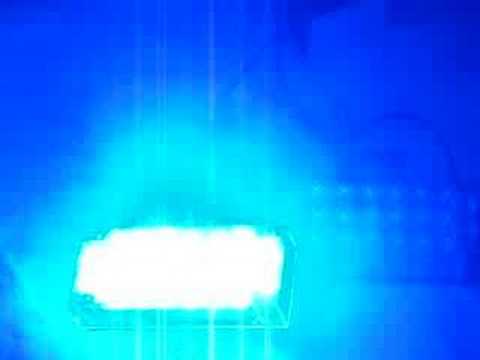 2*22 LED Flashing Lights blue and red