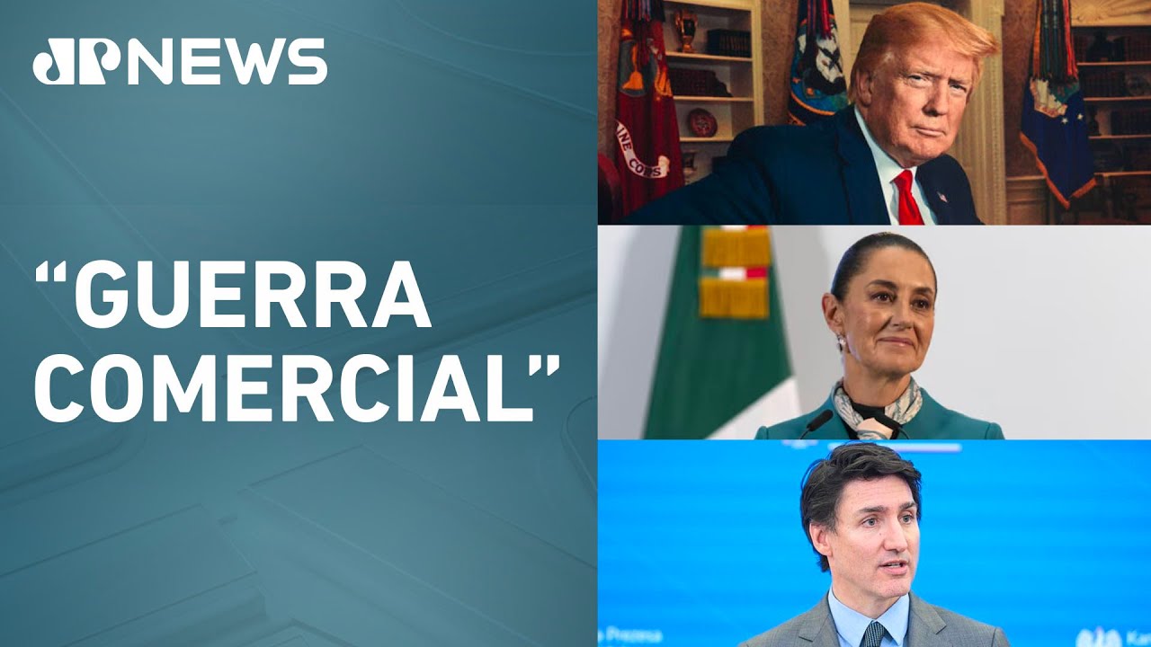 México e Canadá chegam a acordo com EUA para adiar taxação