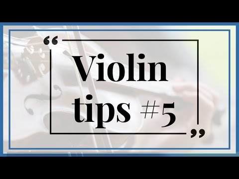 2 øvelser for bedre bue hånd! - Violinundervisning