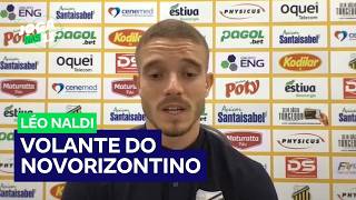 Exclusivo: Léo Naldi fala após gol decisivo e classificação do Novorizontino contra o Santos