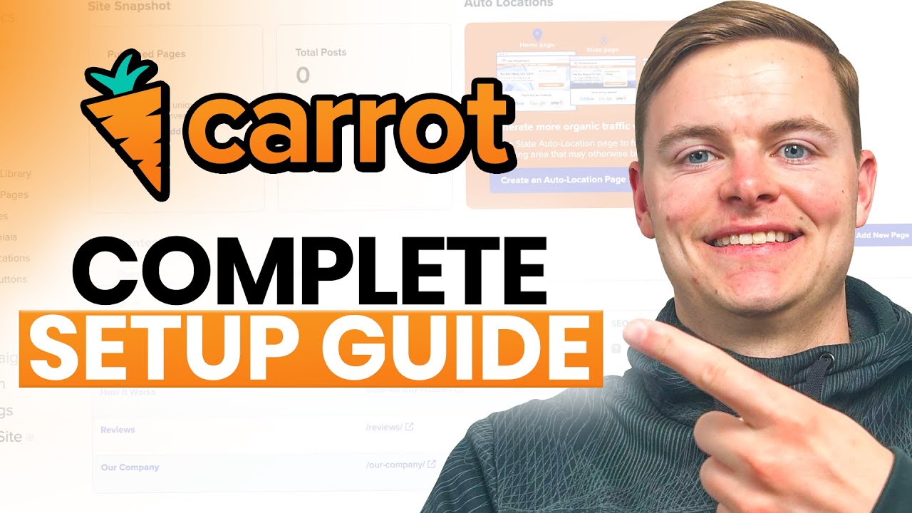 Carrot Website Tutorial for Beginners: Step by Step