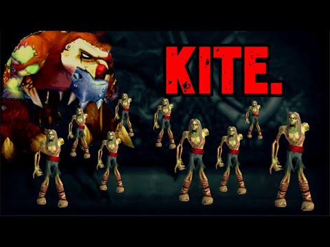 WoW Classic - Ideas & tips: kiting zombies on Gluth encounter (Naxxramas)