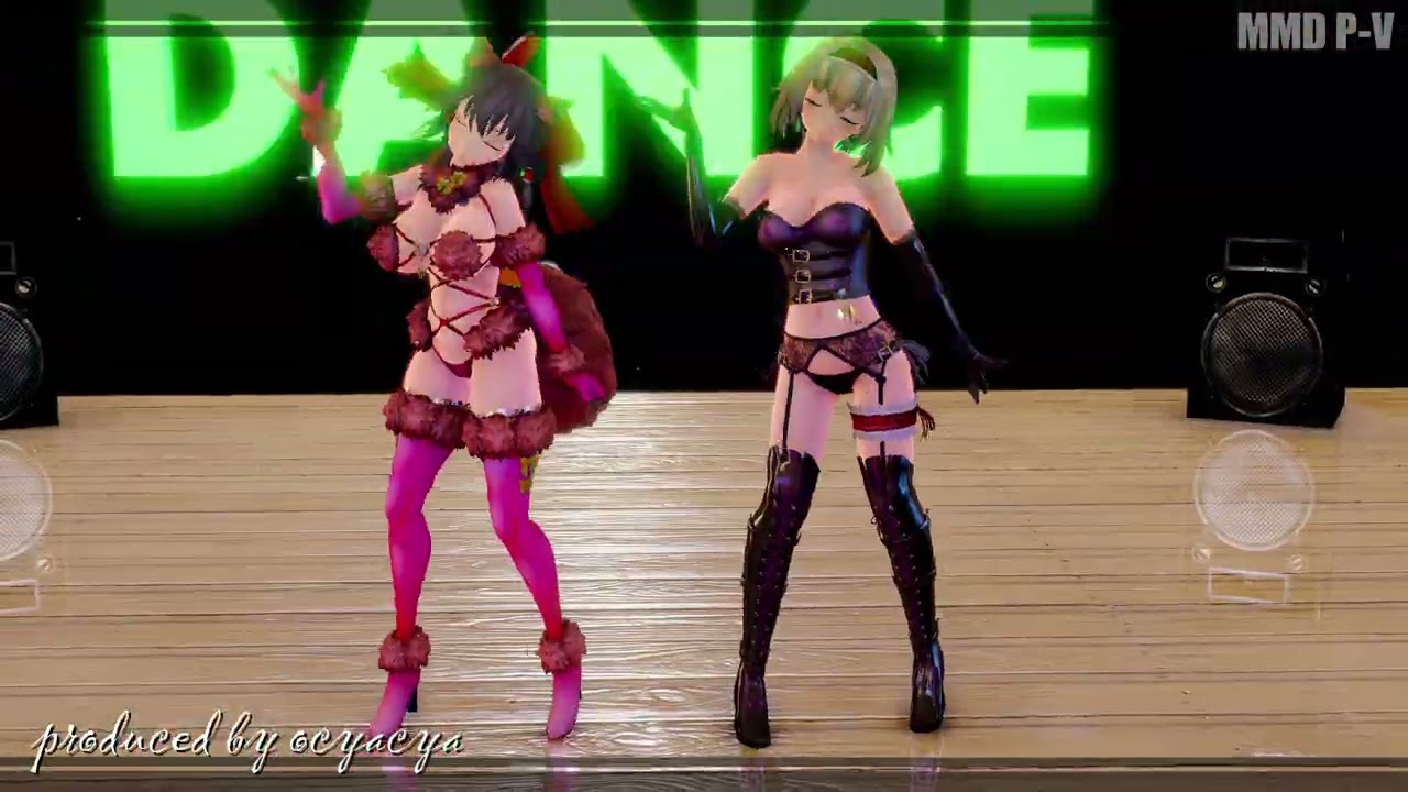 【東方MMD】-デンジャラス霊夢とボンデージアリスでLADY CRAZY-