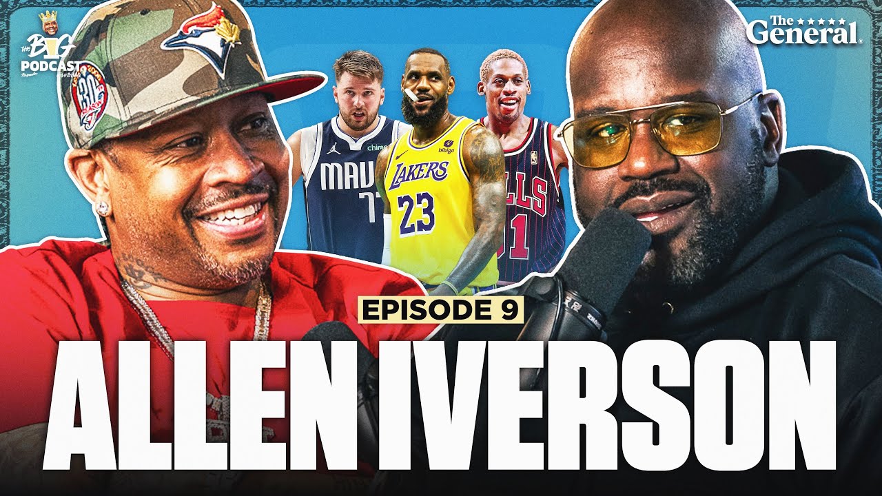 Allen Iverson Opens Up To Shaq About Being An NBA Villain, “Practice” & Jealousy | Ep #9