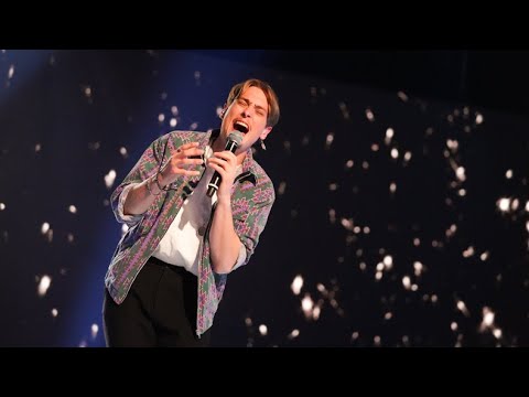 Simon Karlsson sjunger Skinny Love av Bon Iver i Idols kvalvecka 2020 - Idol Sverige (TV4)